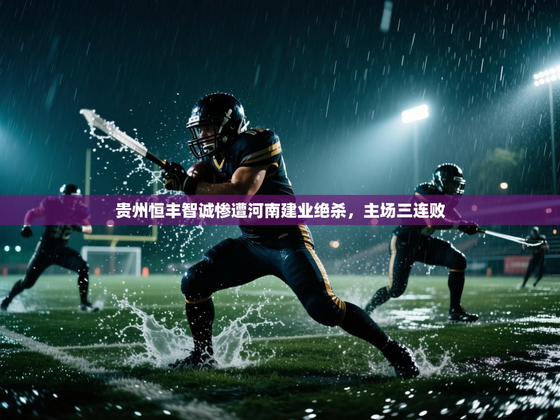 贵州恒丰智诚惨遭河南建业绝杀，主场三连败